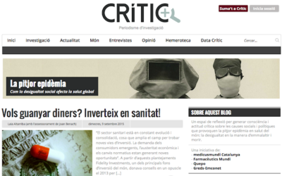 Blog #LaPitjorEpidèmia a Crític